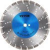 Diamond Blade 14" Concrete Saw Blade Wet or Dry Segmented Cutting Wheel Masonry Wet Saw Blade General Purpose Power Saw 0.39in Tall Segment Blade Diamond Blades for Concrete Brick Block Masonry