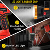 Cordless Drill Impact Drill Reciprocating Saw Brushless Combo Kit 20V 4-Pc