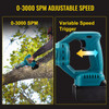 Cordless Reciprocating Saw, 18V Max Reciprocating Saw, 1 Battery Brushless Reciprocating Saw Kit, Powerful Variable Speed 180° Rotation Reciprocating Saw with 4 Blades for Wood & Metal Cutting