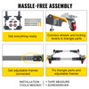 Adjustable Universal Mobile Base 1500 LBS Load-Bearing Capacity Heavy-Duty Mobile Base Rolling Mobile Base with Locking Levers, Used for Mobilizing Woodworking Equipment, Fridge, Washing Machine