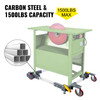 Adjustable Universal Mobile Base 1500 LBS Load-Bearing Capacity Heavy-Duty Mobile Base Rolling Mobile Base with Locking Levers, Used for Mobilizing Woodworking Equipment, Fridge, Washing Machine