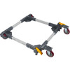 Adjustable Universal Mobile Base 1500 LBS Load-Bearing Capacity Heavy-Duty Mobile Base Rolling Mobile Base with Locking Levers, Used for Mobilizing Woodworking Equipment, Fridge, Washing Machine