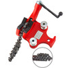 Screw Bench Chain Vise 1/4" - 6" Heavy Duty Fits Ridgid Cast Iron Conduit Holder