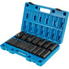 Impact Socket Set 1/2 Inches 19 Piece Impact Sockets, Deep Socket, 6-Point Sockets, Rugged Construction, Cr-V, 1/2 Inches Drive Socket Set Impact 3/8 inch - 1-1/2 inch, with a Storage Cage