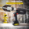 Propress Tool Kit Crimp Ring 12V Machine for Copper w/ 3 Crimping Jaws
