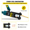 12 Ton Hydraulic Wire Battery Cable Lug Terminal Crimper Crimping Tool 10 Dies