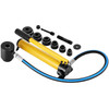10 Ton 6 Dies Hydraulic Knockout Punch 1/2" - 2" Electrical Conduit Hole Cutter Set