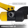 Sc-22 Hydraulic Rebar Cutter Steel Rod Cutting Tool 22mm 7/8" 13 Ton W/case