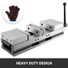 6 inch CNC Double Vise Milling Drilling Machine 11.10 inch Max Jaw Opening (6 inch)