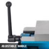 3" Milling Machine Lockdown Vise Swivel Hardened With 360 Degree Swiveling Base