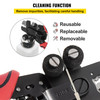 Fiber Optic Stripper Wire Cutters Pliers 4-in-1 Fiber Stripping Pliers
