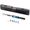 Digital Torque Wrench, 1/2" Drive Electronic Torque Wrench, Torque Wrench Kit 5-99.5 ft-lbs Torque Range Accurate to Ã±2%, Adjustable Torque Wrench with LED Display and Buzzer, Socket Set & Case