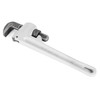 12" Large Aluminum Pipe Wrench Straight Head 12 In. Long Handle Plumbers Tool