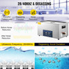 30L Ultrasonic Cleaner 28/40khz Dual Frequency Professional Ultrasonic Parts Cleaner with Heater Timer for Parts Dental Instruments Cleaning