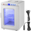 White Reptile Incubator 25L Scientific Lab Incubator Digital Incubator Cooling and Heating 5-60°C Reptile Egg Incubator 12V/110V Work for Small Reptiles