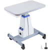 Motorized Instrument Table Professional Medical Cart Dental Cart Adjustable Optical Eyeglass Motorized Instrument Working Table for 2 Instruments (D16 18.9" x 15.7")