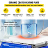 Magnetic Stirrer Hot Plate, 5000ml Capacity 320Ã¸C/608Ã¸F Max Temp Ceramic Coated Lab Stirrer 200-2000RPM Digital Magnetic Stirrer with Support Stand, Temp Probe Sensor and Stirring Bar