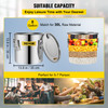 8Gal Home Use Moonshine Still Brewing Stainless Steel Water Wine Alcohol Double Keg