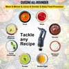 Commercial Immersion Blender 500W Power, Hand Held Mixer with 19.7-Inch 304 Stainless Steel Removable Shaft, Electric Stick Blender Variable Speed 4000-16000RPM