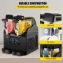 Commercial Slushy Machine, 2x2.5L Tank Margarita Machine, 380W Black Margarita Slush Maker, Temperature Slush 26øF to 28øFrozen Drink Maker, Perfect for Home Restaurants Cafes Bars