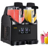 Commercial Slushy Machine, 2x2.5L Tank Margarita Machine, 380W Black Margarita Slush Maker, Temperature Slush 26øF to 28øFrozen Drink Maker, Perfect for Home Restaurants Cafes Bars