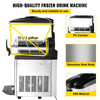 Commercial Slushy Machine, 15L Tank Commercial Margarita Machine, 500W Stainless Steel Frozen Drink Machine, Temperature Slush 26.6Ã¸F to 28.4Ã¸F Margarita Slush Maker, Perfect for Cafes Bars