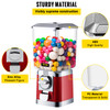Vending Machine, Classic Gumball Bank, Huge Load Capacity Candy Gumball Machine, Mini Vending Machines, Gumball Dispenser Machine for Kids, Perfect for Birthdays, Christmas and Kiddie Parties