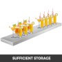Concession Shelf 96L x 12W Inch Stainless Steel Drop Down Folding Serving Food Shelf Stand Serving for Concession Trailer Serving Window