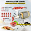 Electric Meat Grinder,331 Lbs/Hour 1100W Meat Grinder Machine 225r/min electric meat mincer with 2 Grinding Plates, Sausage Kit Set Meat Grinder Heavy Duty, Home Kitchen & Commercial Use Silver