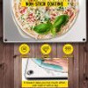 Baking Steel Pizza, Rectangle Steel Pizza Stone, 14" x 20" Steel Pizza Plate, 0.4"Thick Steel Pizza Pan, High-Performance Pizza Steel for Oven, Baking Surface for Oven Cooking and Baking