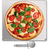 Baking Steel Pizza, Square Steel Pizza Stone , 16" x 16" Steel Pizza Plate, 0.2"Thick Steel Pizza Pan, High-Performance Pizza Steel for Grill and Oven, Baking Surface for Oven Cooking and Baking