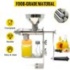 Manual Oil Press Stainless Steel Oil Press Machine Nut and Seed Oil Press Household