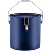 Fryer Grease Bucket 6 Gal Oil Disposal Caddy Steel Fryer Oil Bucket w/Rust-proof Coating 22.7L Oil Transport Container w/Lid & Lock Clips Oil Caddy w/Filter Bag For Hot Cooking Oil Filtering
