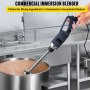 Commercial Immersion Blender Variable Speed Heavy Duty Immersion Blender 750W Commercial Hand Mixer 304 Stainless Steel Hand Blender Commercial (11.8")