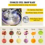 10L Commercial Meat Bowl Cutter Mixer, 400W Multifunctional Meat Blender and Grinder Electric, Heavy-duty Food Processor with Stainless Steel Bowl and Sharp Blades, Meat Chopper for Meat, Fruit, Vegetable, Nuts