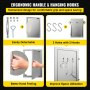 BBQ Access Door 14W x 20H Inch, Vertical Single BBQ Door Stainless Steel, Outdoor Kitchen Doors for BBQ Island, Grill Station, Outside Cabinet