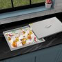 Drop in Ice Chest 23''L x 17''W x 12''H with Cover 304 Stainless Steel Drop in Cooler Included Drain-Pipe and Drain Plug Drop in Ice Bin for Cold Wine Beer