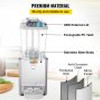 Commercial Beverage Dispenser, 4.8 Gallon 1 Tank Cold Beverage Dispenser, 200W Food Grade Material Stainless Steel Commercial Juice Dispenser With Thermostat Controller for Cold Drink