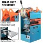 Manual Tea Cup Sealer Machine, 300-500 Cup/h Manual Boba Tea Sealer Machine, Blue Boba Tea Sealing Machine, 90/95mm Cup Diameter Cup Sealing Machine with Heating Technology for Bubble Milk Tea