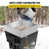 Maple Syrup Evaporator Pan 24x24x7 Inch Stainless Steel Maple Syrup Boiling Pan for Boiling Maple Syrup