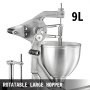 Donut Fryer Manual Commercial Mini Donut Maker 9L Capacity Hopper Donut Fryer Commercial 3 Donut Moulds Donut Machine Maker Adjustable Thickness Commercial Donut Maker, 3000W, Stainless Steel