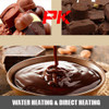 26.5 Lbs Chocolate Tempering Machine, Chocolate Melting Machine with Temperature Control (0~80?/32~176?)?1000W Electric Commercial Food Warmer For Chocolate/Milk/Cream/Soup Melting and