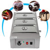 26.5 Lbs Chocolate Tempering Machine, Chocolate Melting Machine with Temperature Control (0~80?/32~176?)?1000W Electric Commercial Food Warmer For Chocolate/Milk/Cream/Soup Melting and