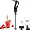 Commercial Immersion Blender Constant Speed Heavy Duty Immersion Blender 350W Commercial Hand Mixer 304 Stainless Steel Hand Blender Commercial with