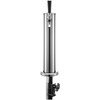 Beer Tower, Single Faucet Kegerator Tower, Stainless Steel Draft Beer Tower, 3" Dia. Column Beer Dispenser Tower, Beer Tower Kit With Hose, Wrench, Cover for Home & Bar