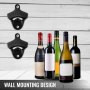 Cast Iron Bottle Opener 100 Pcs Rustic Classic Wall Mount for Home Bars and Man Cave