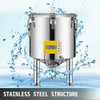 14 Gallon Stainless Steel Brew Fermenter Home Brewing Brew Bucket Fermenter With conical base Brewing Equipment