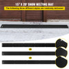 Snow Melting Mat, 15in x 20ft Heated Walkway Mat, 110V Snow and Ice Melting Mat, PVC Heated Mat with 6ft Power Cord, Slip-Proof, Ideal Winter Outdoor Snow Mat, 2 in/h Melting Speed