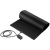 30in x 48in Walkway, 120V Ice, PVC Heated 6ft Power Cord, Slip-Proof, Ideal Winter Outdoor Snow Mat, 2'' per Hour Melting Speed, Black