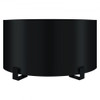 Stove Bonfire, Carbon Steel Smokeless Fire Pit, 23.6-inch Diameter Stove Bonfire Fire Pit, Double Wall Design Smokeless Fire Bowl, Portable Wood Burning Fire Pit for Outdoor Picnic Camping Black